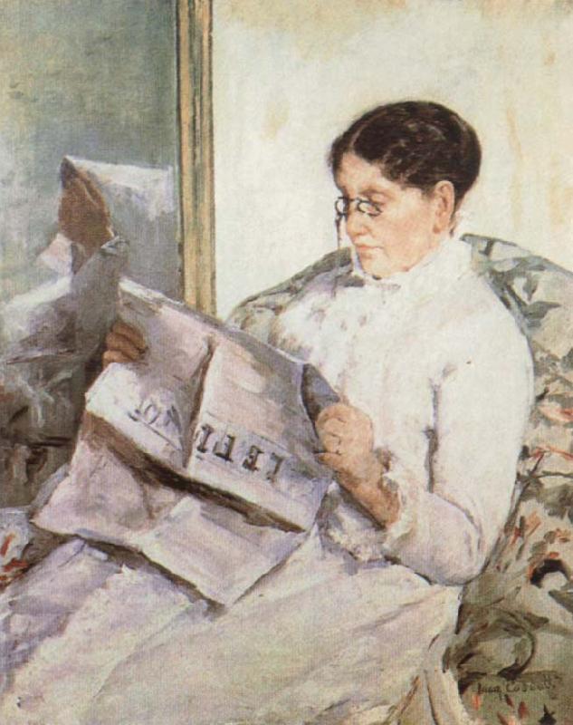 Mary Cassatt Reading Sweden oil painting art
